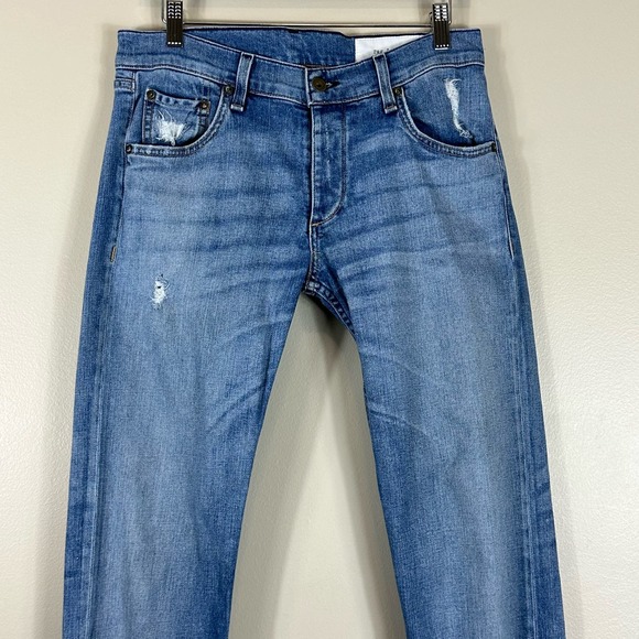 Rag & Bone Distressed Fit 2 Standard Issue Jeans - Picture 2 of 8